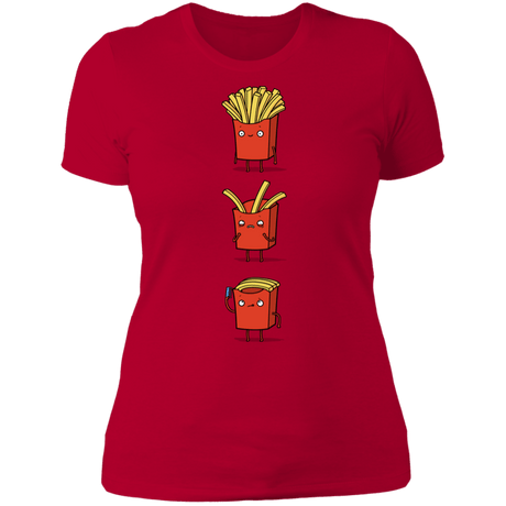 T-Shirts Red / S Fry Loss Women's Premium T-Shirt