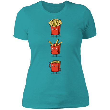 T-Shirts Tahiti Blue / S Fry Loss Women's Premium T-Shirt