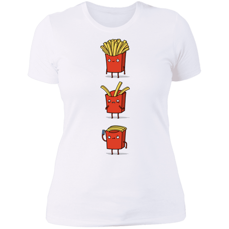 T-Shirts White / S Fry Loss Women's Premium T-Shirt