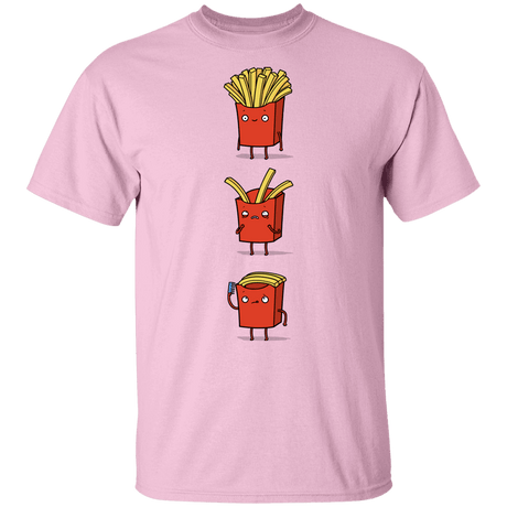 T-Shirts Light Pink / YXS Fry Loss Youth T-Shirt