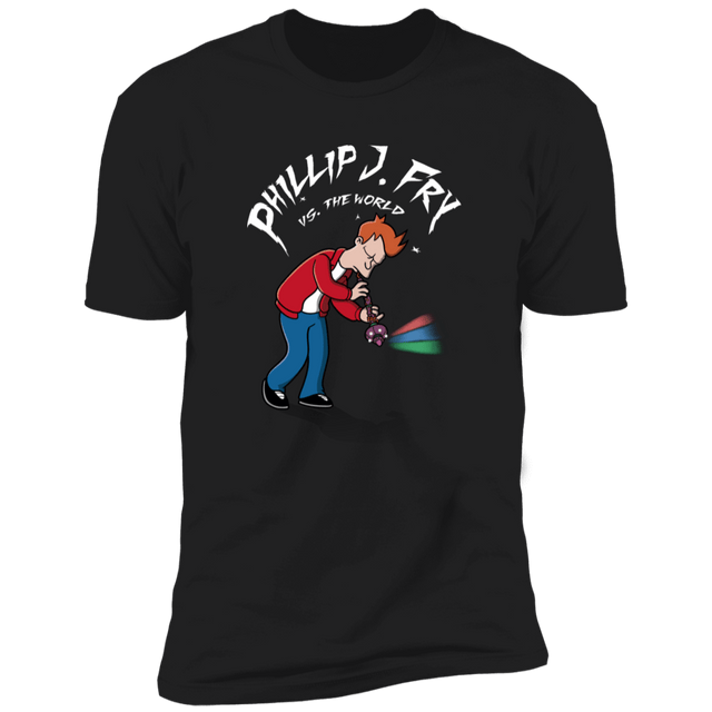 T-Shirts Black / X-Small Fry vs the World Men's Premium T-Shirt