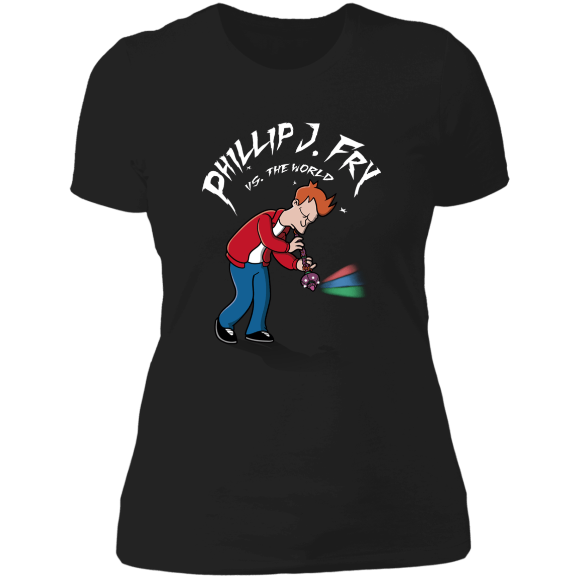 T-Shirts Black / X-Small Fry vs the World Women's Premium T-Shirt