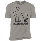 T-Shirts Light Grey / YXS FuckInstructions Boys Premium T-Shirt