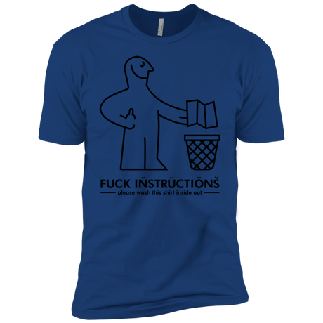 T-Shirts Royal / YXS FuckInstructions Boys Premium T-Shirt