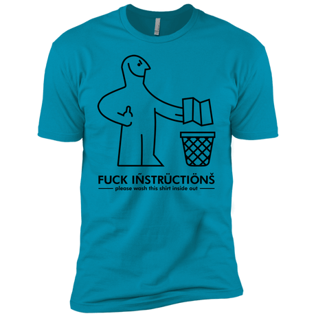 T-Shirts Turquoise / YXS FuckInstructions Boys Premium T-Shirt