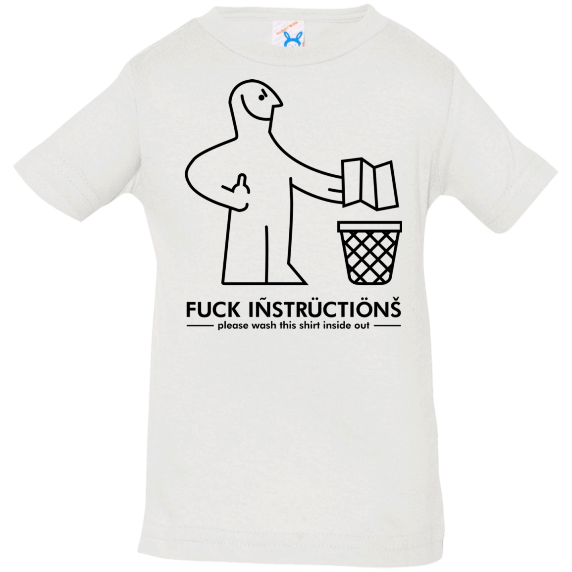 T-Shirts White / 6 Months FuckInstructions Infant Premium T-Shirt