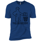 T-Shirts Royal / X-Small FuckInstructions Men's Premium T-Shirt