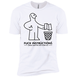 T-Shirts White / X-Small FuckInstructions Men's Premium T-Shirt