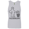 T-Shirts Heather Grey / S FuckInstructions Men's Premium Tank Top