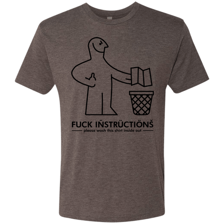 T-Shirts Macchiato / S FuckInstructions Men's Triblend T-Shirt