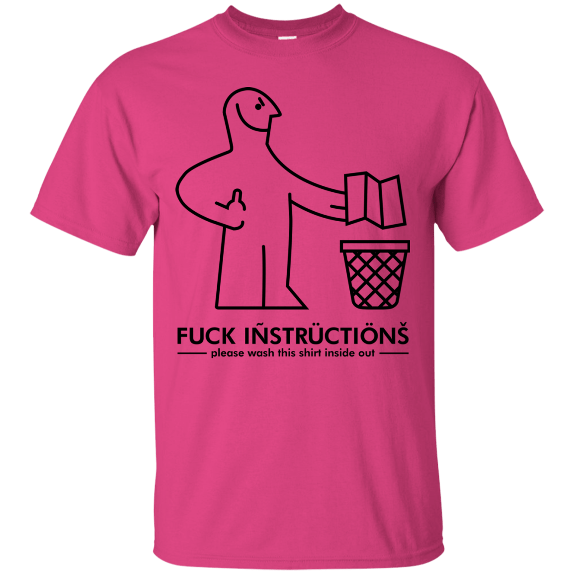 T-Shirts Heliconia / S FuckInstructions T-Shirt