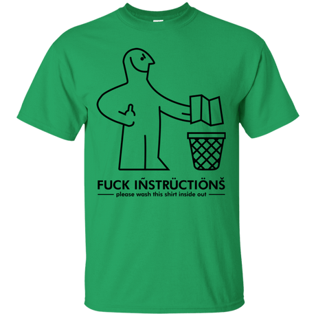 T-Shirts Irish Green / S FuckInstructions T-Shirt