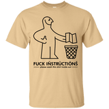 T-Shirts Vegas Gold / S FuckInstructions T-Shirt