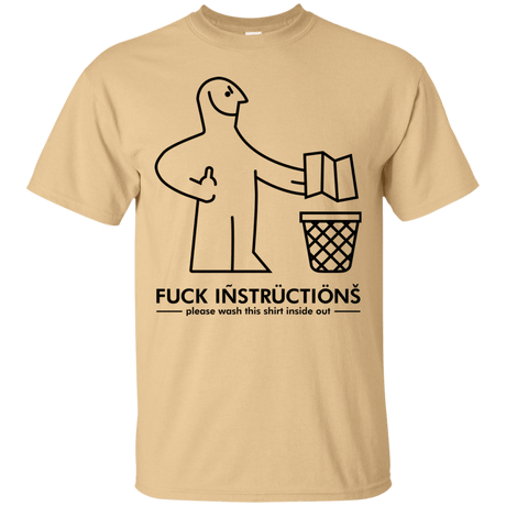 T-Shirts Vegas Gold / S FuckInstructions T-Shirt