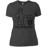 T-Shirts Heavy Metal / X-Small FuckInstructions Women's Premium T-Shirt