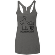 T-Shirts Premium Heather / X-Small FuckInstructions Women's Triblend Racerback Tank