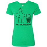 T-Shirts Envy / S FuckInstructions Women's Triblend T-Shirt