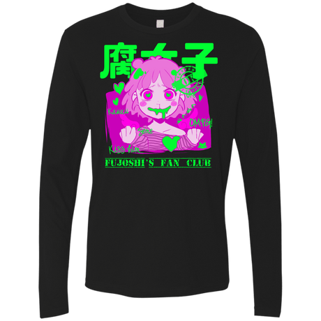 T-Shirts Black / Small Fujoshi Men's Premium Long Sleeve