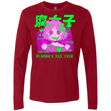 T-Shirts Cardinal / Small Fujoshi Men's Premium Long Sleeve