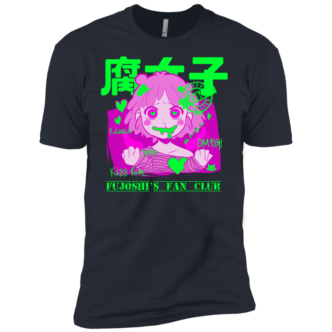 T-Shirts Indigo / X-Small Fujoshi Men's Premium T-Shirt