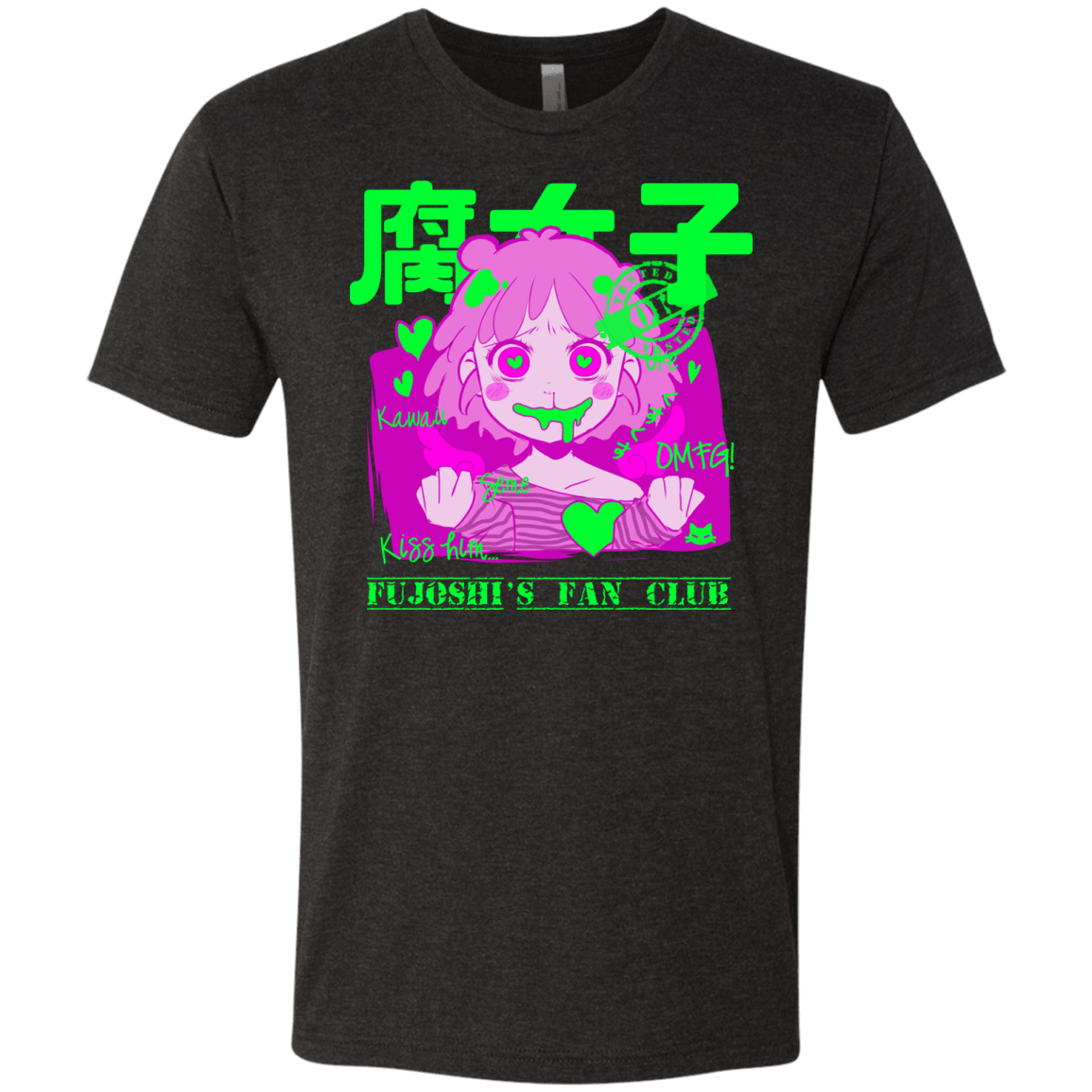 T-Shirts Vintage Black / Small Fujoshi Men's Triblend T-Shirt