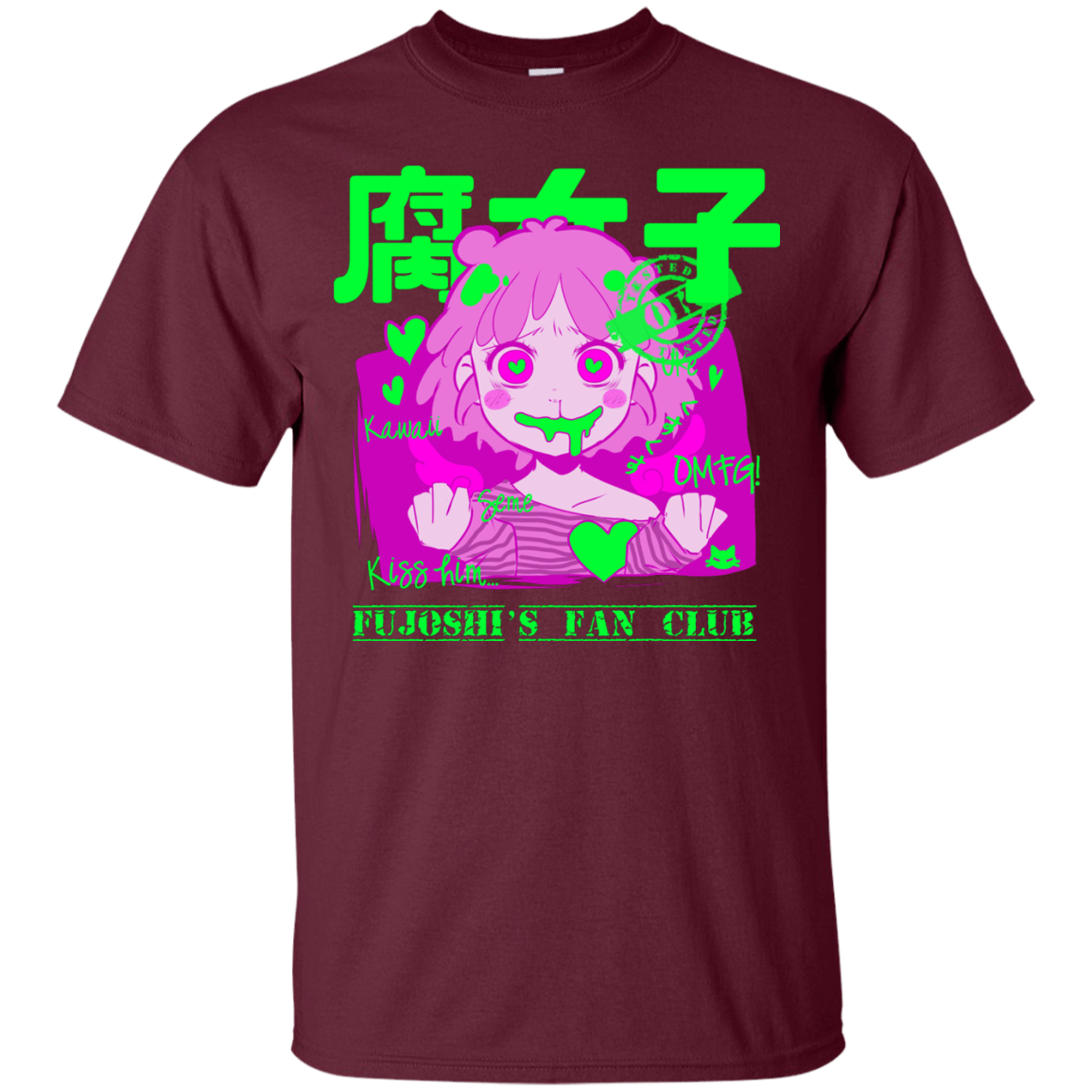 T-Shirts Maroon / Small Fujoshi T-Shirt