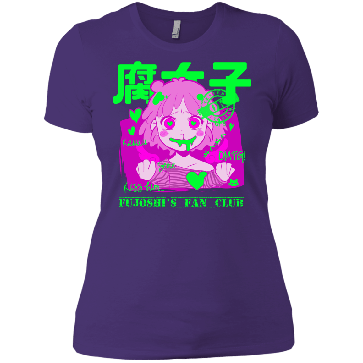 T-Shirts Purple / X-Small Fujoshi Women's Premium T-Shirt