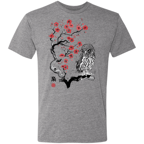 T-Shirts Premium Heather / S Fukur? sumi-e Men's Triblend T-Shirt