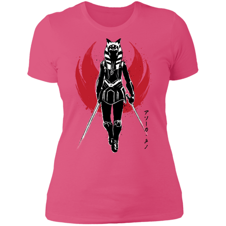 T-Shirts Hot Pink / S Fulcrum Sumi-E Women's Premium T-Shirt