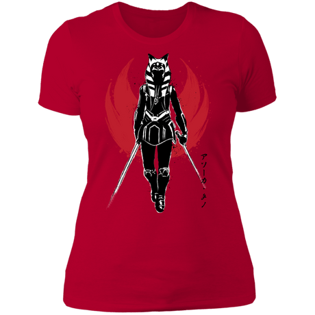 T-Shirts Red / S Fulcrum Sumi-E Women's Premium T-Shirt