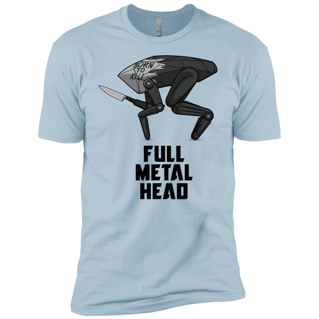 T-Shirts Light Blue / YXS Full Metal Head Boys Premium T-Shirt