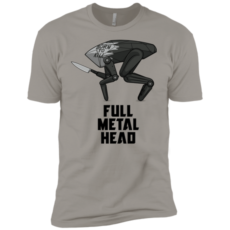 T-Shirts Light Grey / YXS Full Metal Head Boys Premium T-Shirt