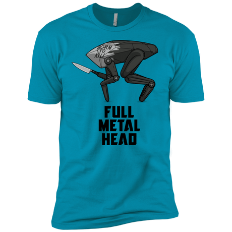 T-Shirts Turquoise / YXS Full Metal Head Boys Premium T-Shirt