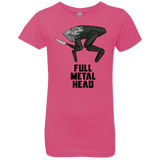 T-Shirts Hot Pink / YXS Full Metal Head Girls Premium T-Shirt