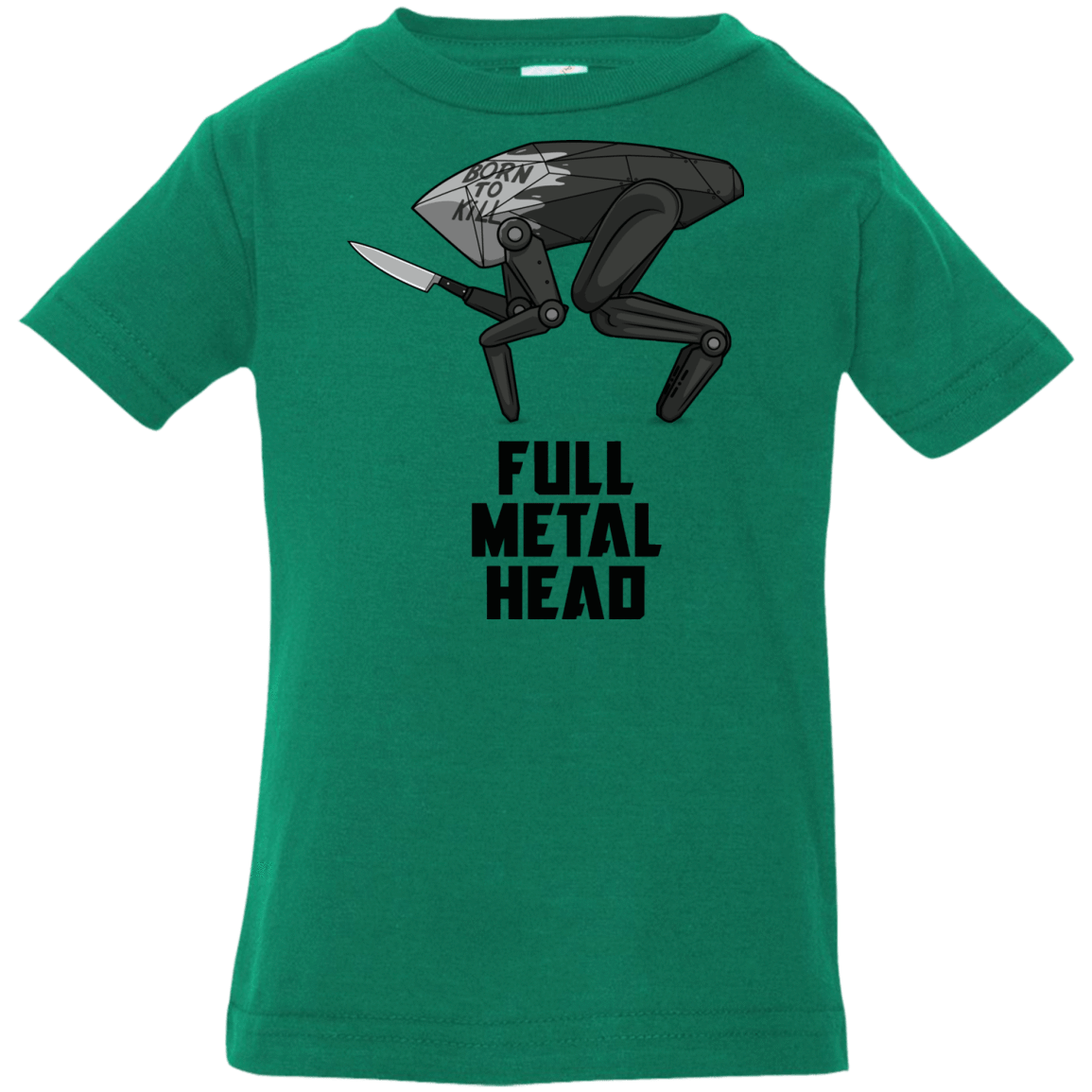 T-Shirts Kelly / 6 Months Full Metal Head Infant Premium T-Shirt