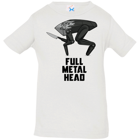 T-Shirts White / 6 Months Full Metal Head Infant Premium T-Shirt