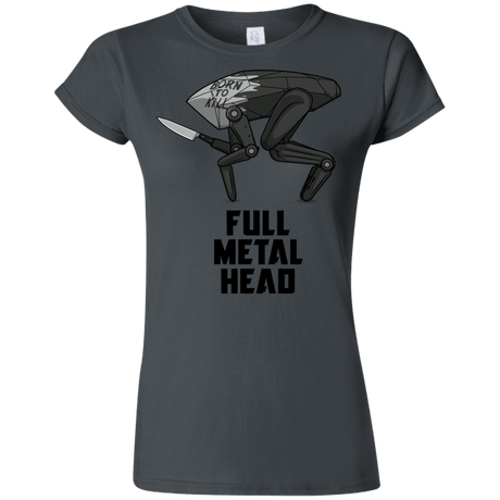 T-Shirts Charcoal / S Full Metal Head Junior Slimmer-Fit T-Shirt