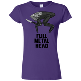 T-Shirts Purple / S Full Metal Head Junior Slimmer-Fit T-Shirt