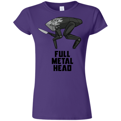 T-Shirts Purple / S Full Metal Head Junior Slimmer-Fit T-Shirt