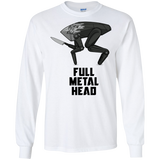 T-Shirts White / S Full Metal Head Men's Long Sleeve T-Shirt