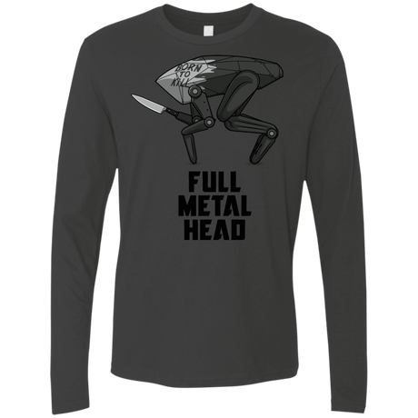 T-Shirts Heavy Metal / S Full Metal Head Men's Premium Long Sleeve