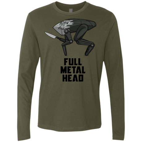 T-Shirts Military Green / S Full Metal Head Men's Premium Long Sleeve