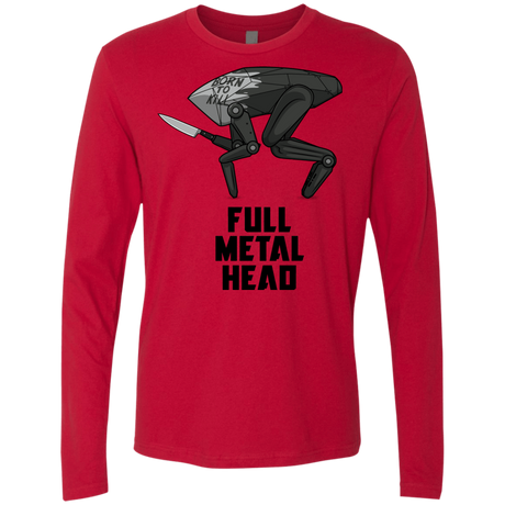 T-Shirts Red / S Full Metal Head Men's Premium Long Sleeve