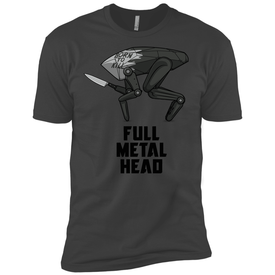 T-Shirts Heavy Metal / X-Small Full Metal Head Men's Premium T-Shirt