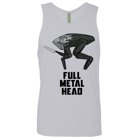 T-Shirts Heather Grey / S Full Metal Head Men's Premium Tank Top