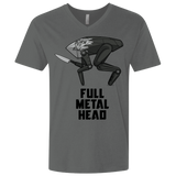 T-Shirts Heavy Metal / X-Small Full Metal Head Men's Premium V-Neck
