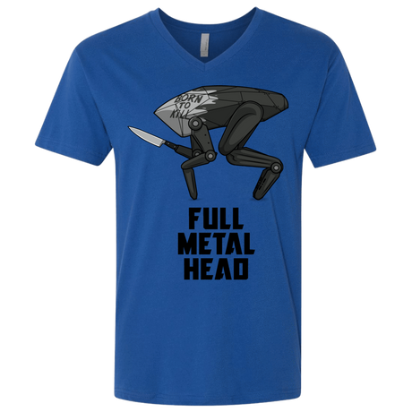 T-Shirts Royal / X-Small Full Metal Head Men's Premium V-Neck
