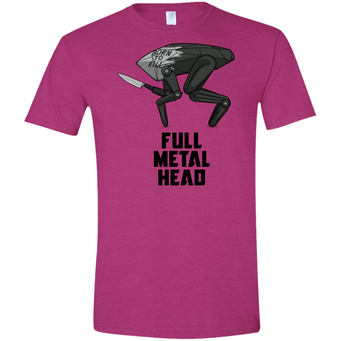 T-Shirts Antique Heliconia / S Full Metal Head Men's Semi-Fitted Softstyle