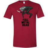 T-Shirts Cardinal Red / S Full Metal Head Men's Semi-Fitted Softstyle