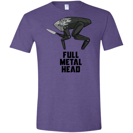T-Shirts Heather Purple / S Full Metal Head Men's Semi-Fitted Softstyle